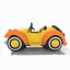 Toon Convertible Car