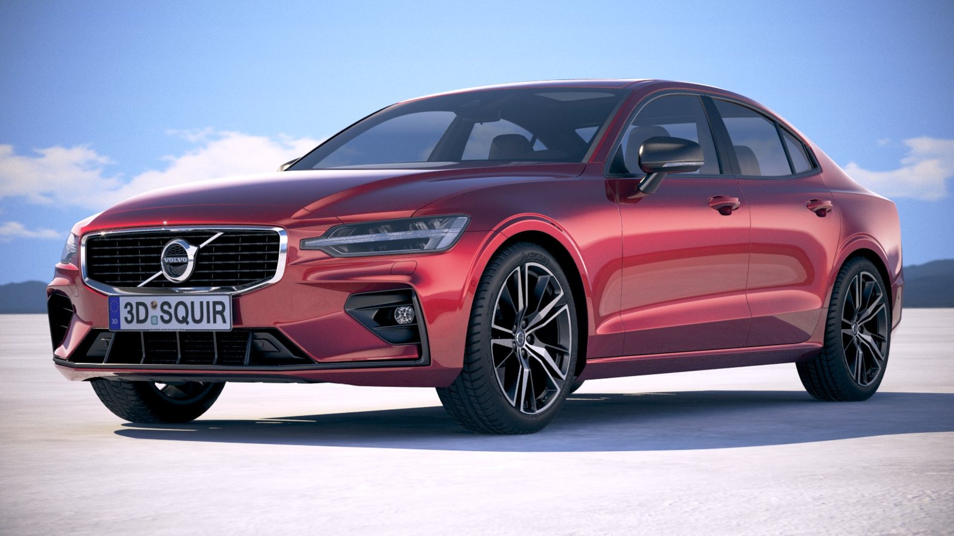 S60 r-design 2019 model - TurboSquid 1425133