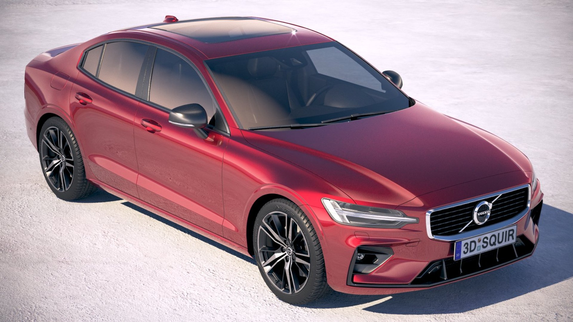 S60 r-design 2019 model - TurboSquid 1425133