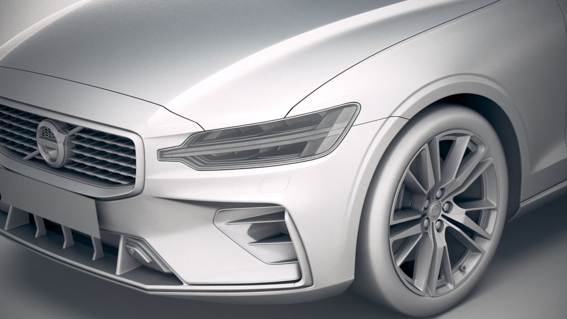 S60 r-design 2019 model - TurboSquid 1425133