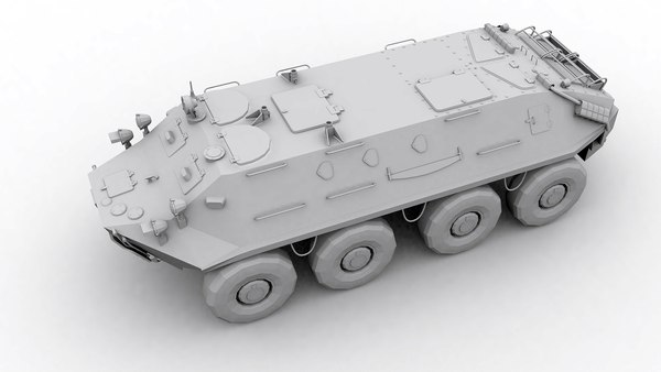 3d model of btr-60