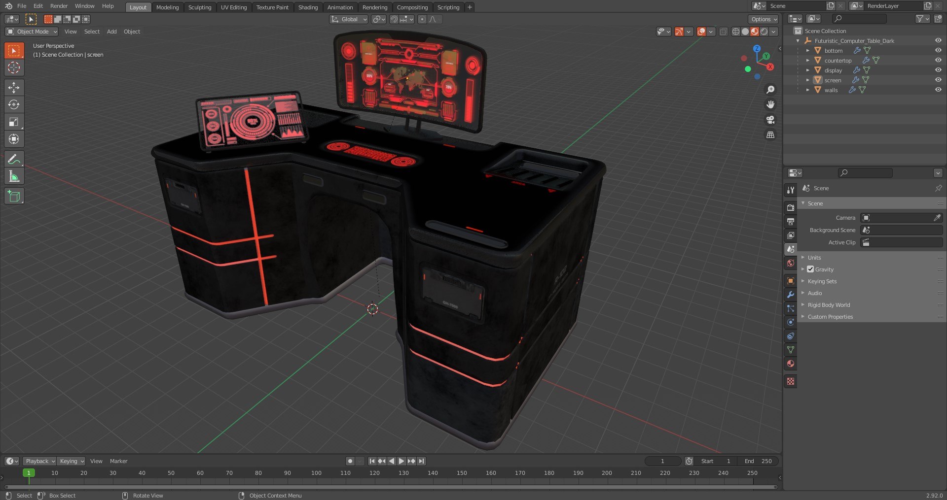 Futuristic Computer Table Dark 3D model https://p.turbosquid.com/ts-thumb/sd/i4NmWh/el/futuristiccomputertabledarkvray3dmodel025/jpg/1698886374/1920x1080/fit_q87/ab0f556e5e185d38b82ec6a0fe5b917c15312717/futuristiccomputertabledarkvray3dmodel025.jpg