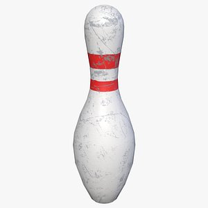 3D Bowling  Skittle model