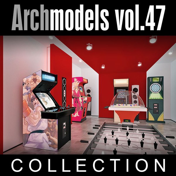 3d model archmodels vol 47 machines