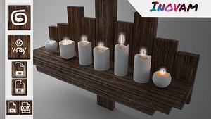 STL file LV CANNE CANDLE MOLD 🕯️・3D printing design to download・Cults