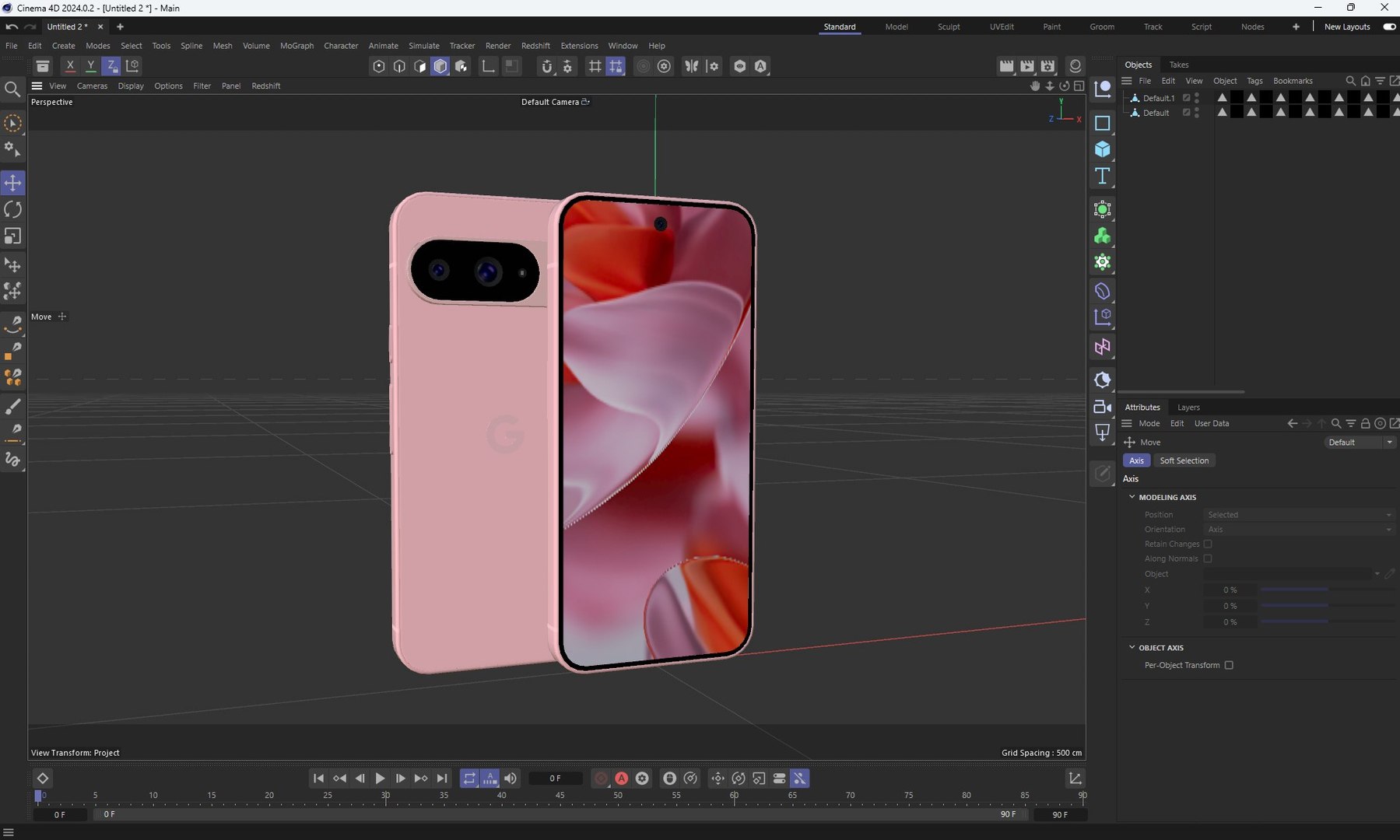 Google Pixel 9 3D Model - TurboSquid 2269042