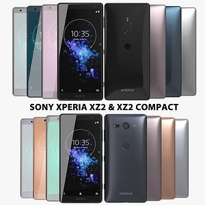 realistic sony xperia xz2 model