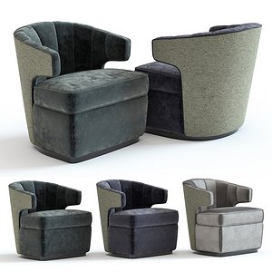3D model sofa chair gibbs armchair
