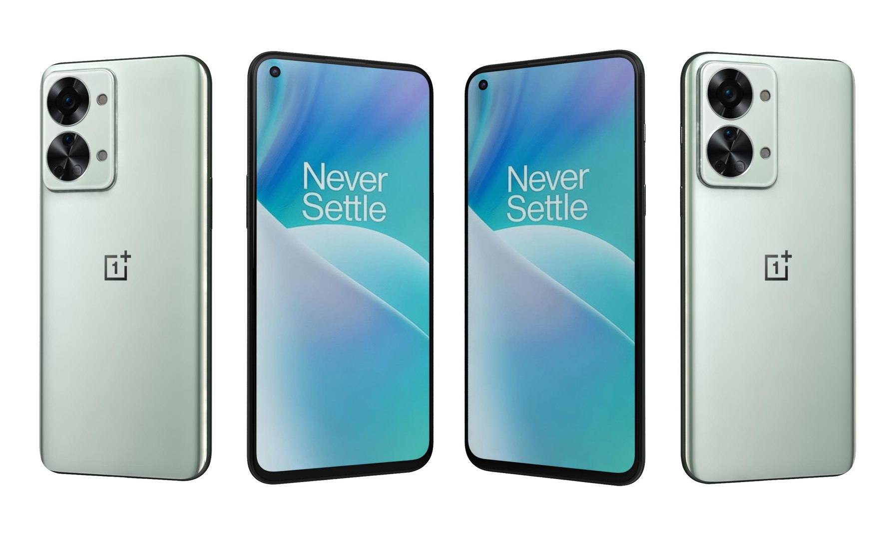 3D model OnePlus Nord 2T 5G Jade Fog - TurboSquid 1941315