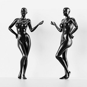 Female standing Pose Mannequin 3D model