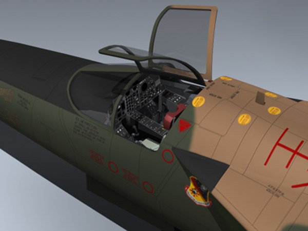 f-111a aardvark 3d model