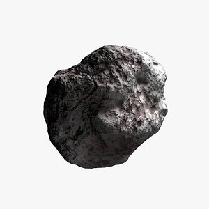 3d boulder model