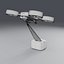 Logistics Scanner Drone with Parcel Box - Animated Rotors
