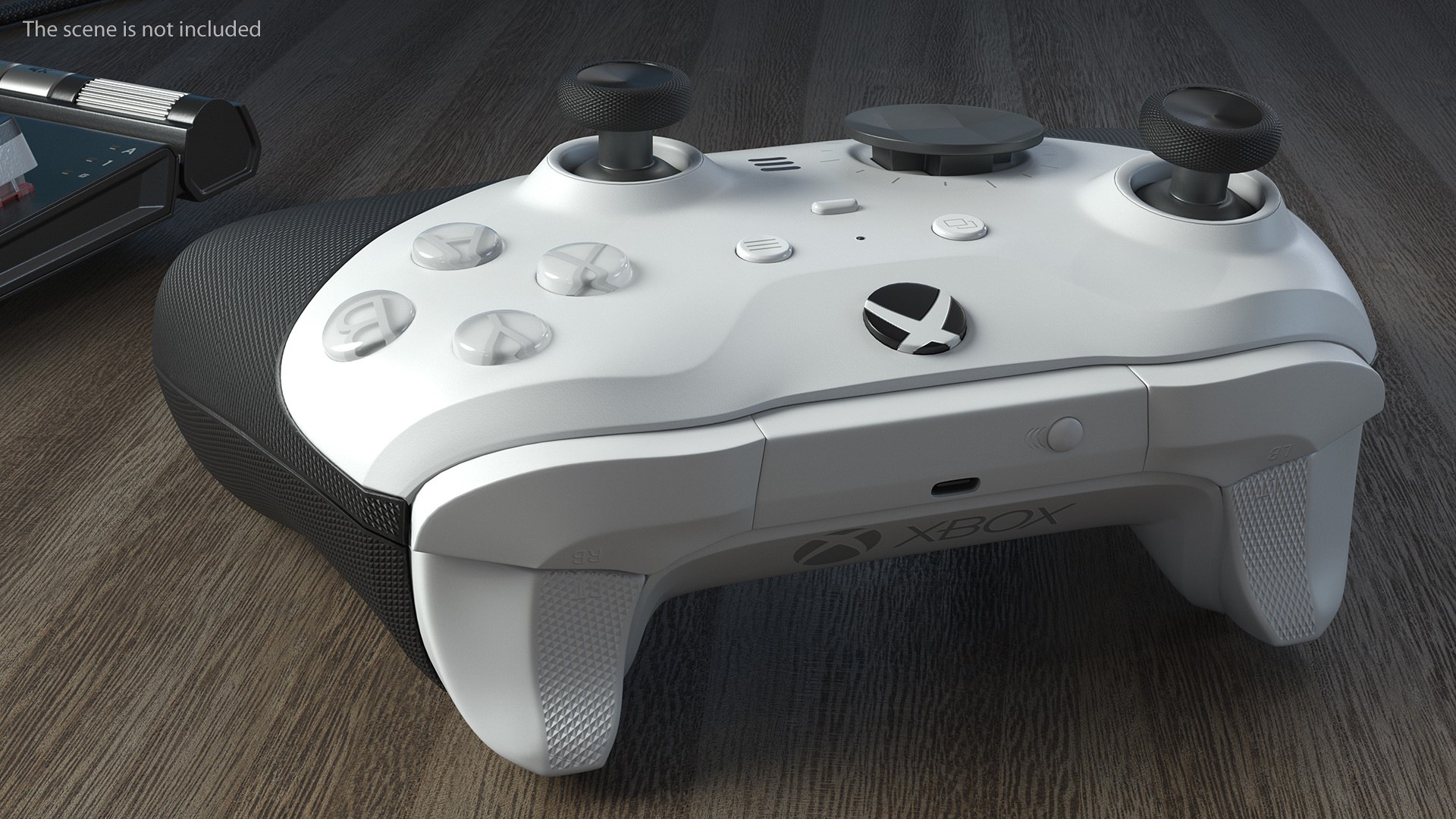 Wireless Controller Xbox Elite Series 2 White Model - TurboSquid 2099722