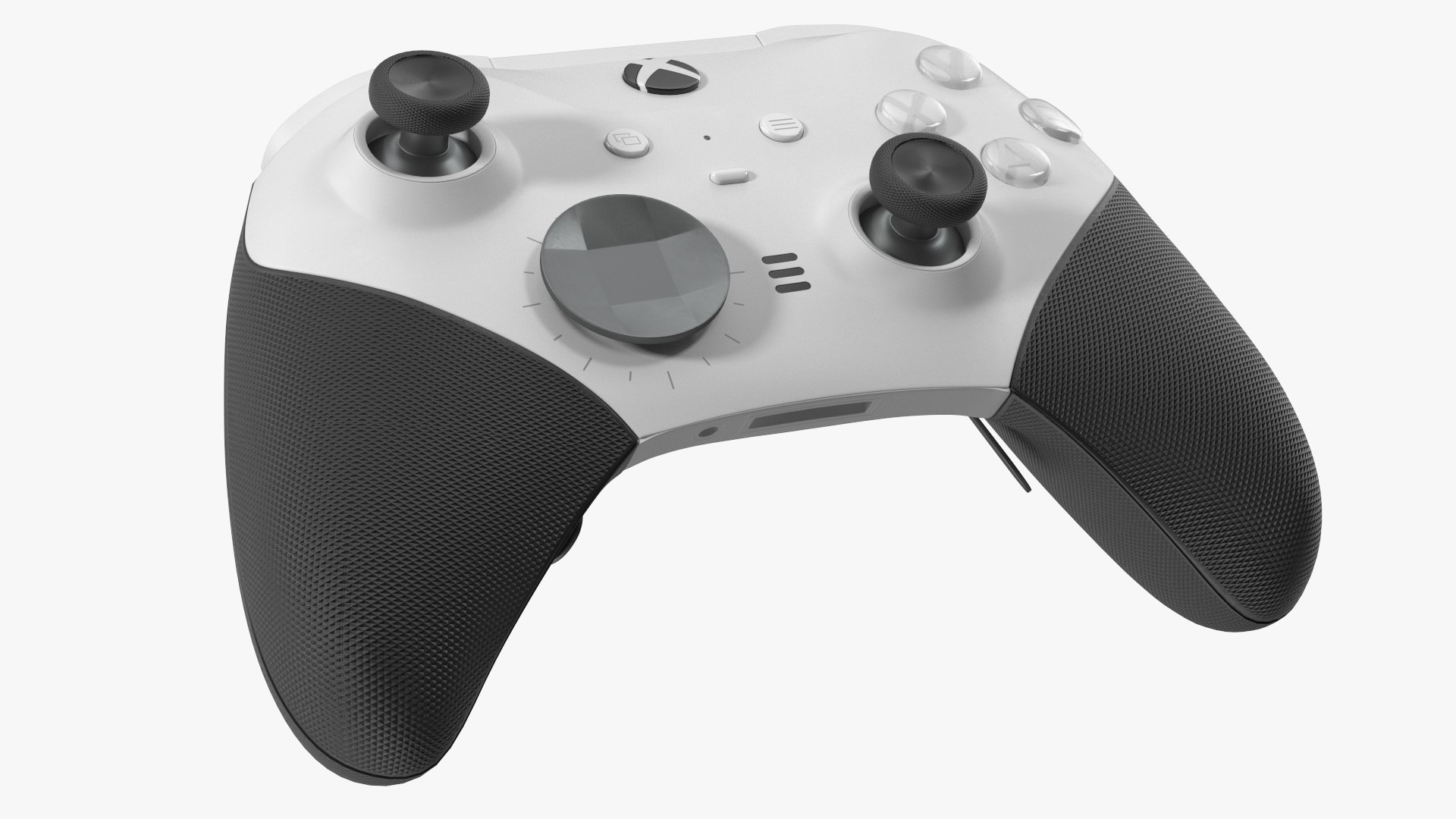 Wireless Controller Xbox Elite Series 2 White Model - TurboSquid 2099722