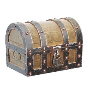 Ancient wooden chest