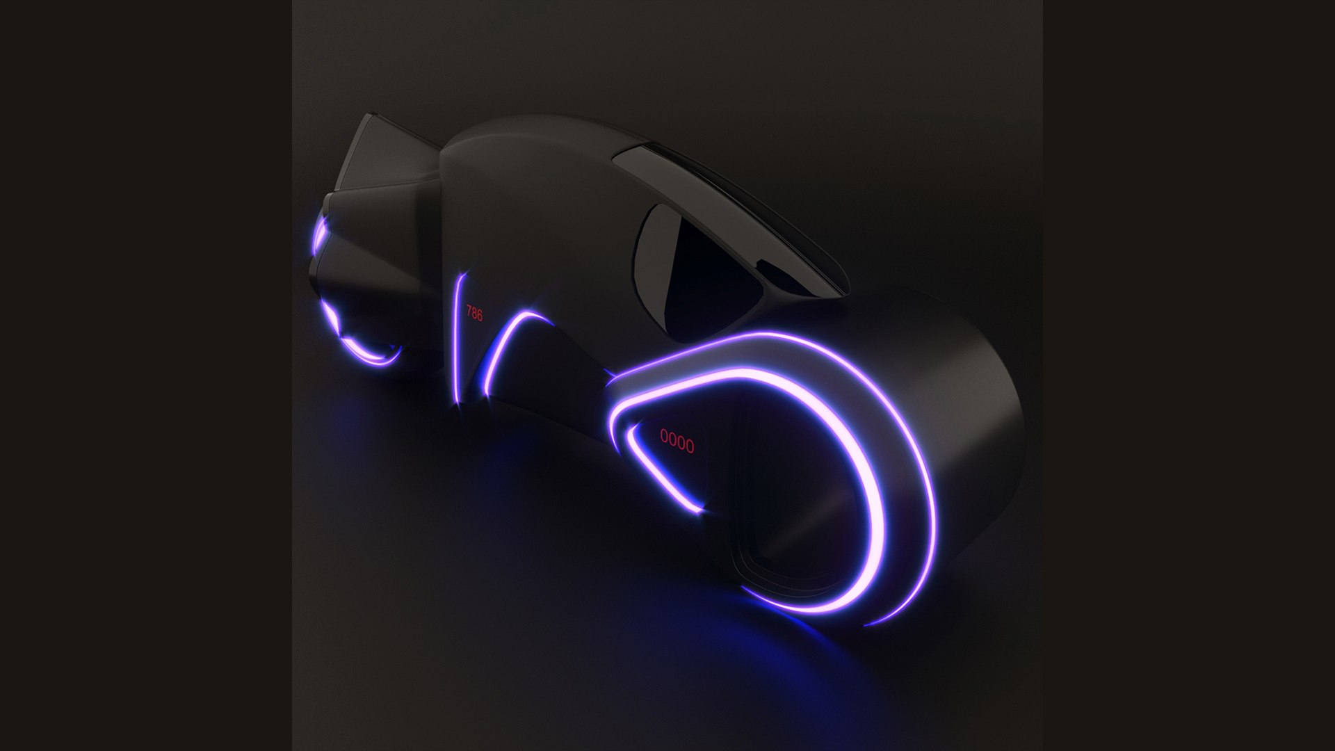 3D Tron Bike - TurboSquid 1834261