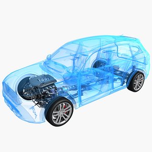 SUV Chassis X-Ray 02 model