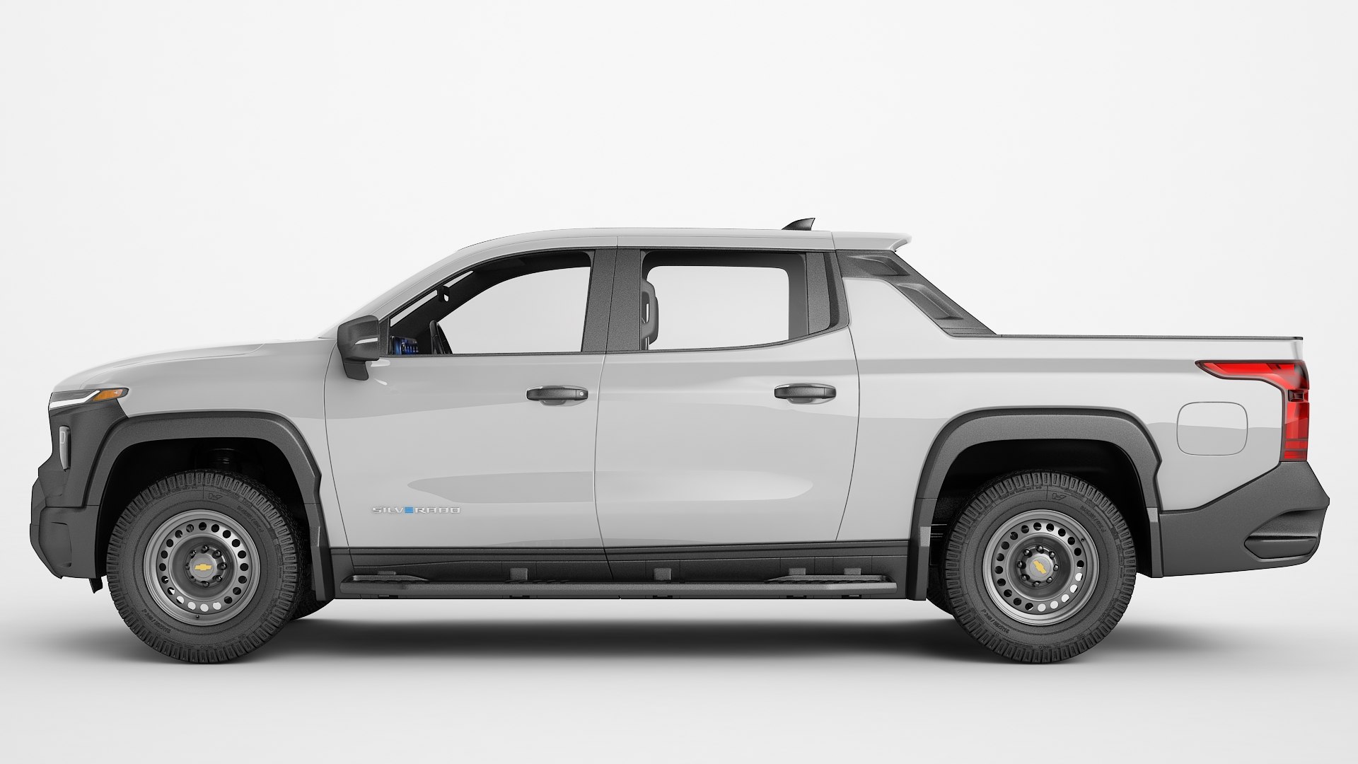 3D Chevrolet Silverado EV Work Truck 2024 01 Model TurboSquid 1998528