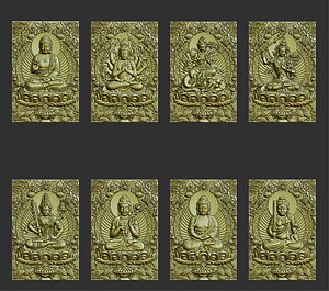 3D model sculpture pendant