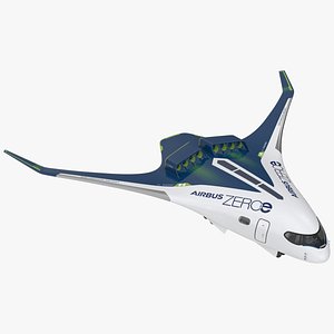 Airbus ZEROe Blended-Wing Body 3D model