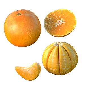 Orange fruit set