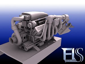 very detailed engine