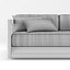 RH Outdoor Paloma Teak Sofa