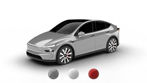 Tesla Model Y 2025 3d model 3D model
