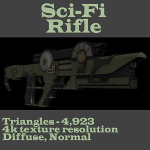 Sci-fi Concept Rifle