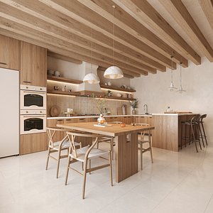 modern dining room