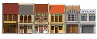 Malaysia shophouse series