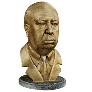 Alfred Hitchcock Bust model