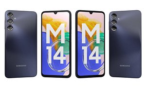 Samsung Galaxy M14 4G Black And Blue