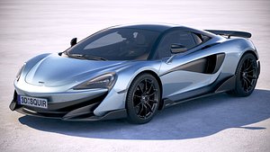 3D model mclaren 600lt 2019