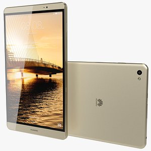 3ds max realistic huawei mediapad m2