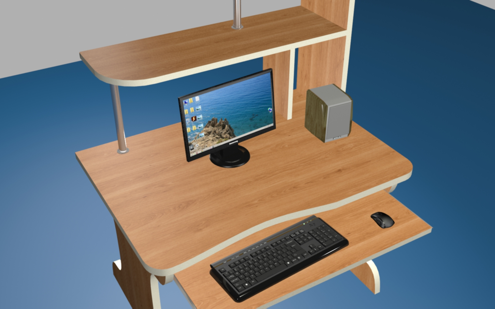 free computer 3d model