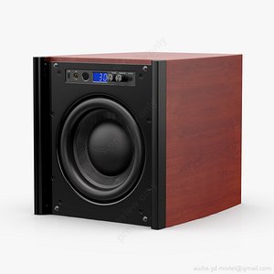 subwoofer 10 velodyne dd-10 3d max