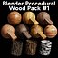 Blender Procedural Wood Material Pack 1
