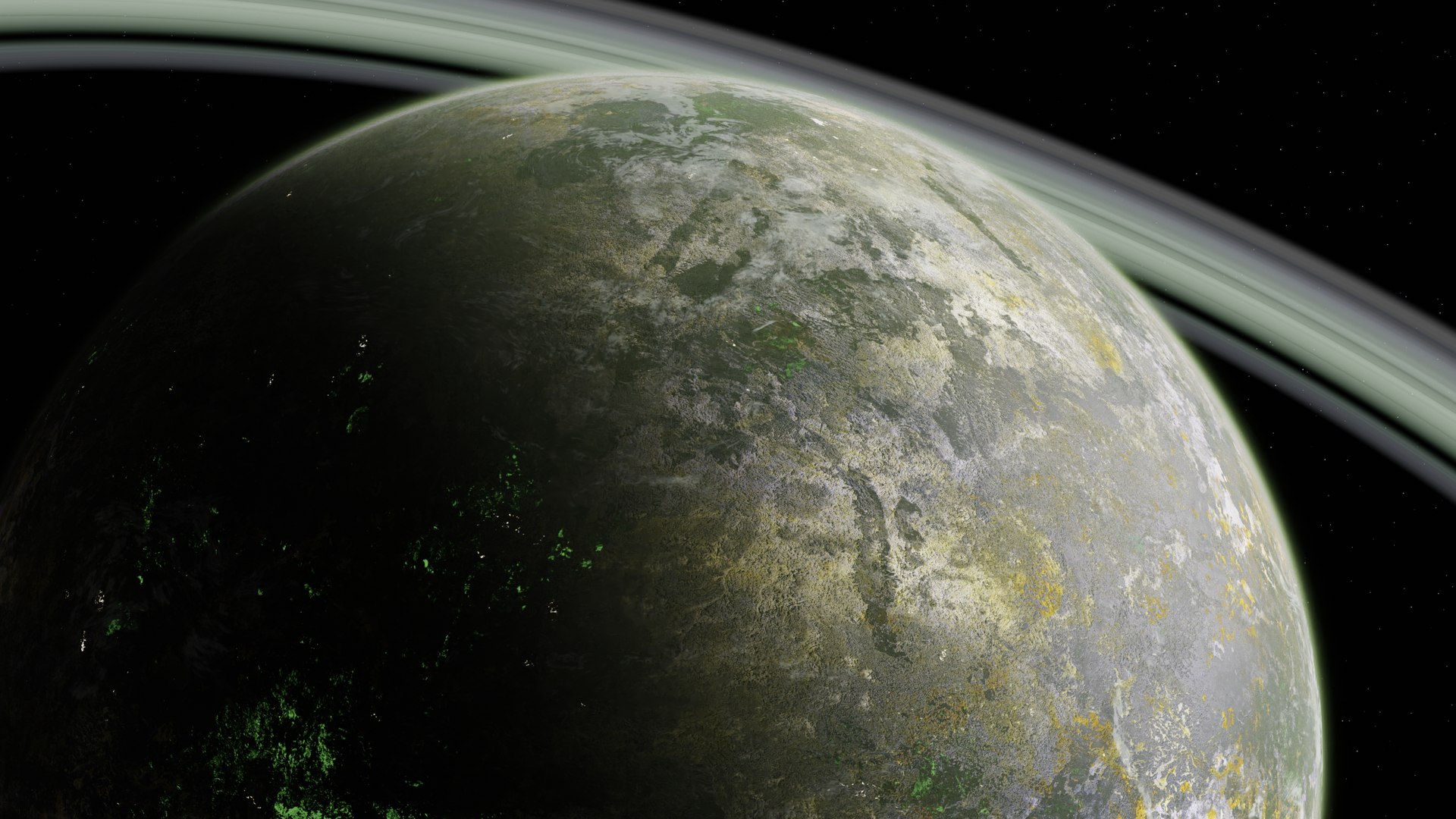 8K Alien Radioactive Planet 5 3D - TurboSquid 1930977