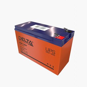 3D Ups Battery model