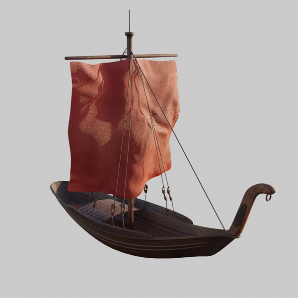 modelo 3d Pequeño barco pirata - TurboSquid 2054150