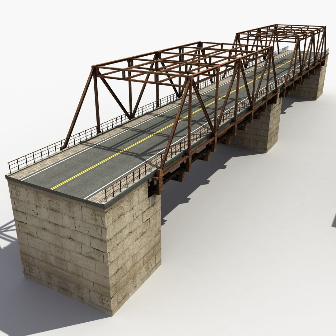3d model of bridges modeled https://p.turbosquid.com/ts-thumb/se/vI2Lyn/01BY1hDi/bridge_2_c_00000/jpg/1334362837/1920x1080/fit_q87/c84b97fae051e82a613a88bda87bddea1fe1b202/bridge_2_c_00000.jpg