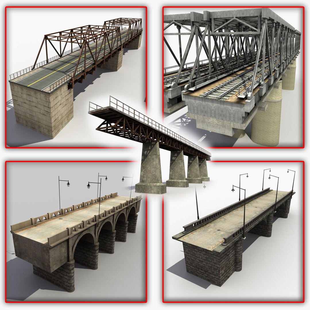 3d model of bridges modeled https://p.turbosquid.com/ts-thumb/se/vI2Lyn/zAQgM88f/0000000001/jpg/1334362837/1920x1080/fit_q87/92f842b127718c02910666746480a83ae9837726/0000000001.jpg