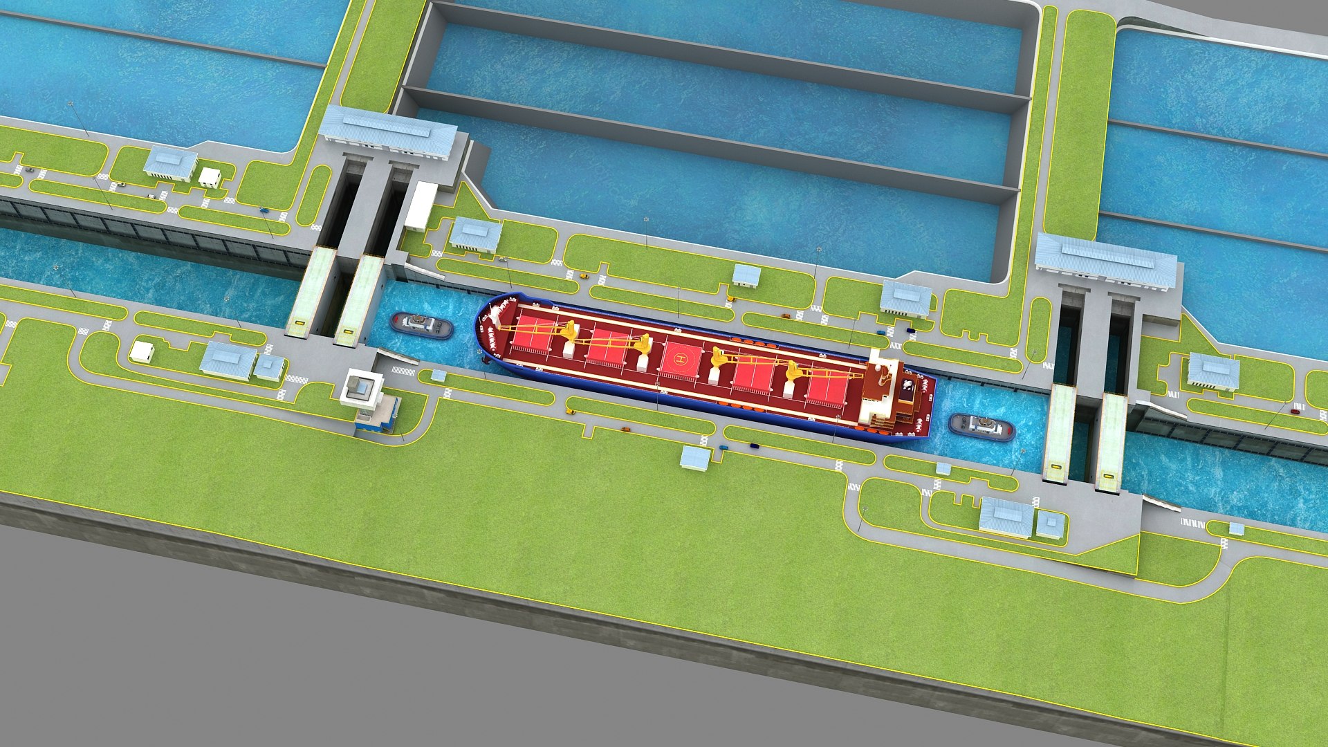3D Agua Clara Locks - Panama Canal 3d Model model https://p.turbosquid.com/ts-thumb/se/xhHgQf/rR/aguaclarapanamacanal_00011/jpg/1735469904/1920x1080/fit_q87/e6e0c457f89dcd41dc378ba2be06a16b30827c52/aguaclarapanamacanal_00011.jpg