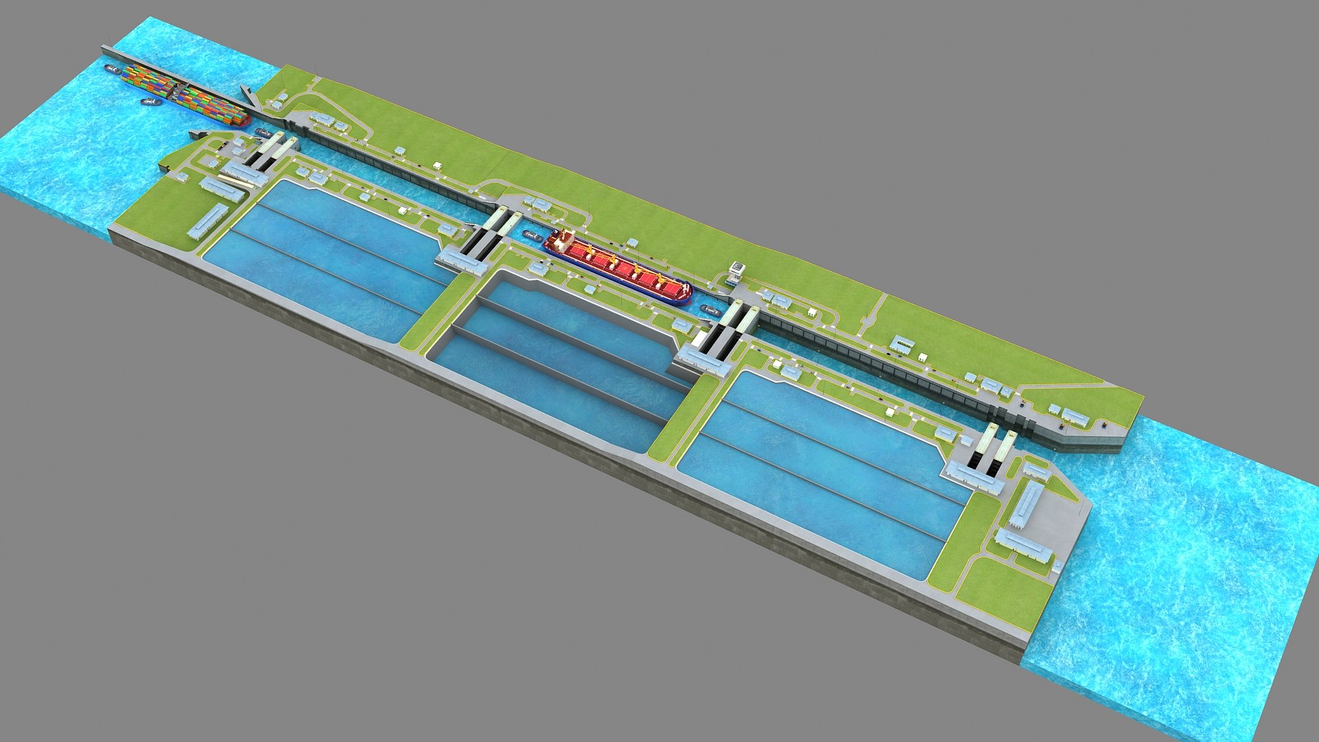 3D Agua Clara Locks - Panama Canal 3d Model model https://p.turbosquid.com/ts-thumb/se/xhHgQf/zi/aguaclarapanamacanal_00015/jpg/1735469914/1920x1080/fit_q87/ac8975813ddc20f5455ed6b08a6eb9b92b120058/aguaclarapanamacanal_00015.jpg