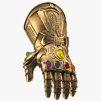 Infinity Gauntlet Rigged for Maya