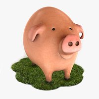 Cartoon Pig