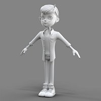 Cartoon Cool Guy
