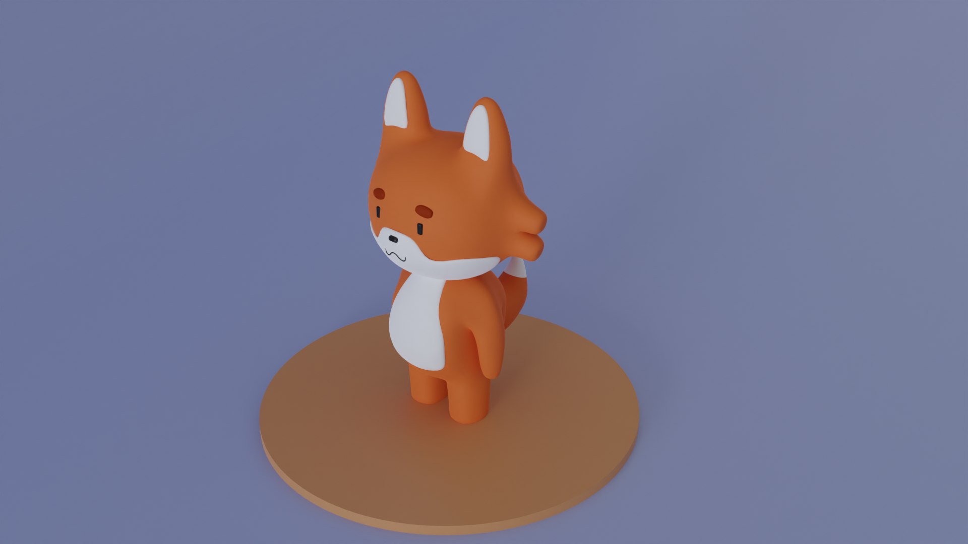 Little Fox Model - TurboSquid 2006778